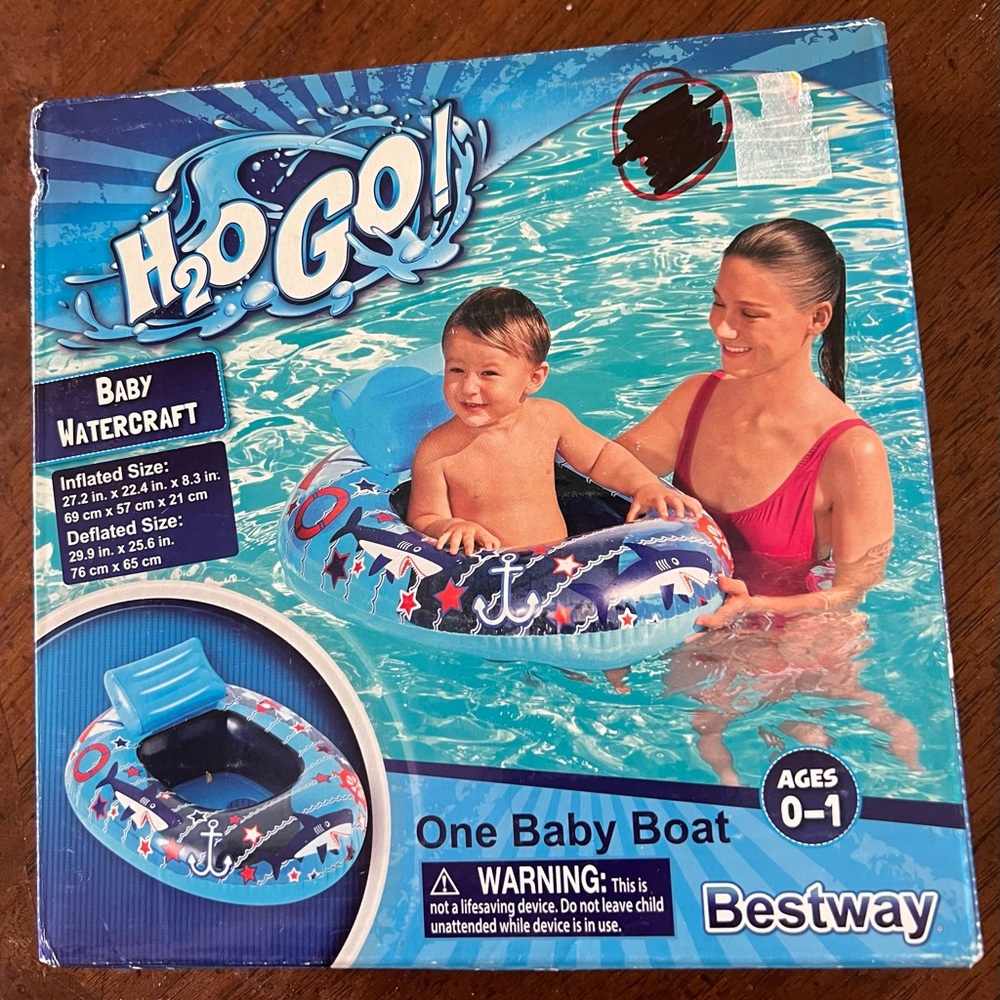 Bestway H2O Go! Baby Boat - Blue
